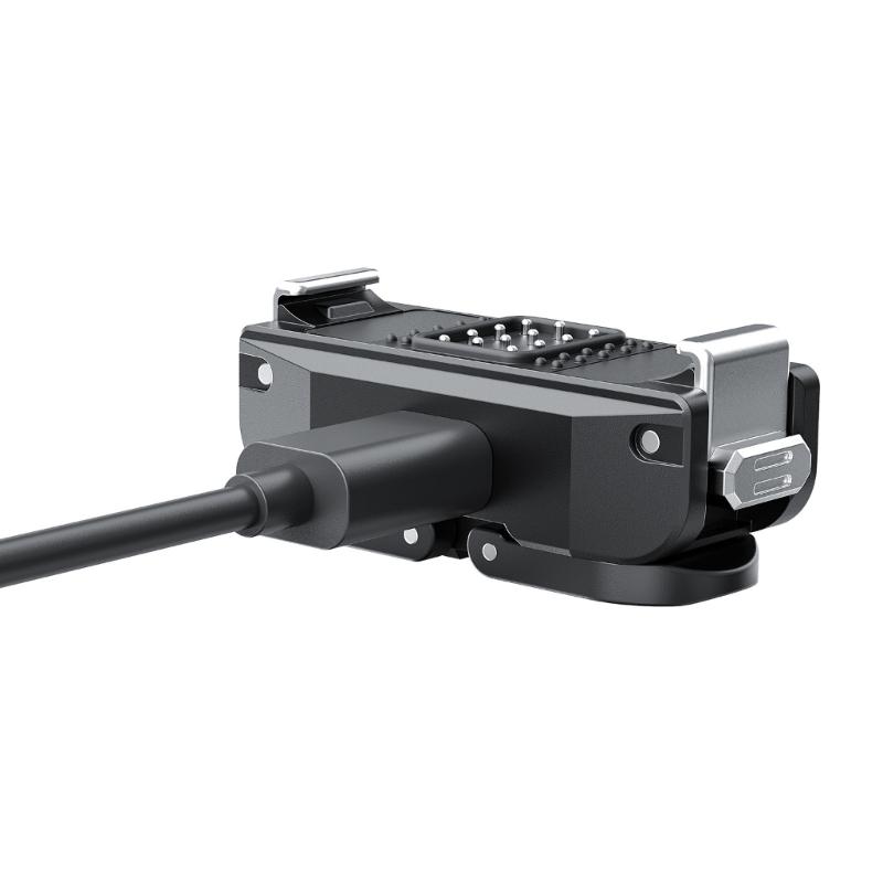 Magnetic Quick Release Mount for Camera Nylon Base with Charging Port Multiple Angle Adjustment