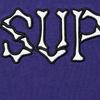 Supreme Bones S/S Top 'Purple White' Men's SUP-FW22-721