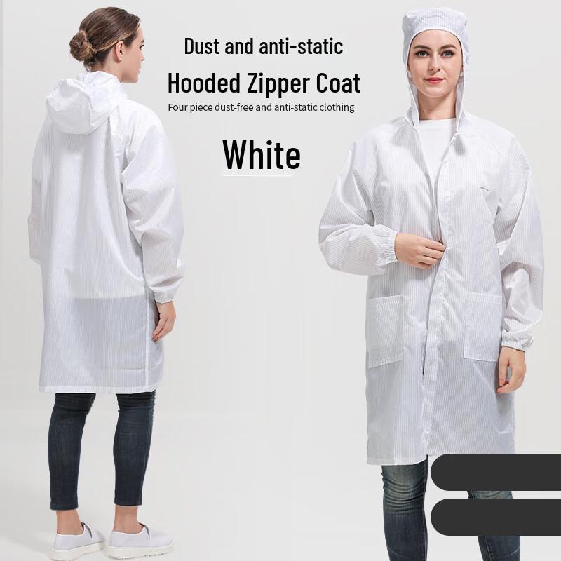 Xiaoyan Anti-static Hooded Cleanroom Lab Coat