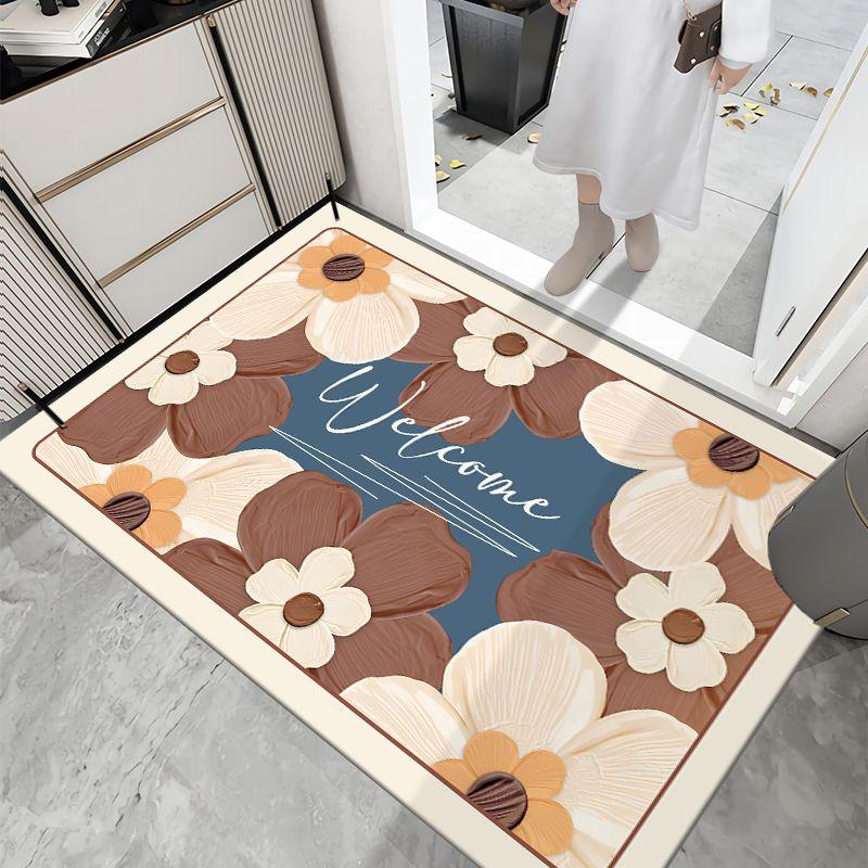Diatom mud bathroom floor mat, water absorption door, toilet, kitchen king size floor mat, non-slip bathroom, bath mat