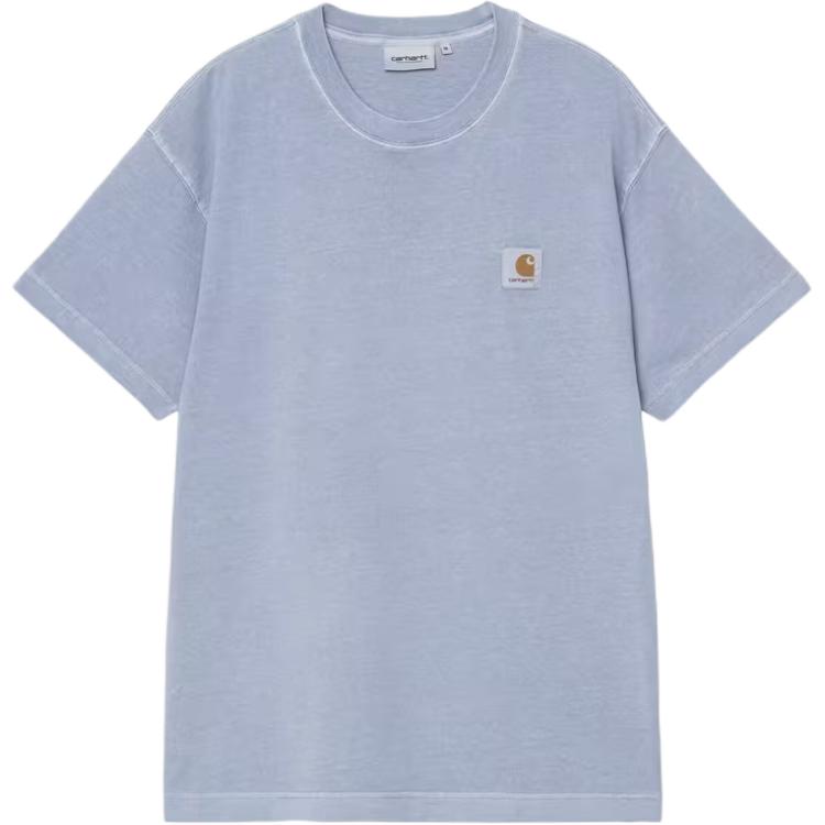 Carhartt WIP SS26 S/S Nelson T-Shirt Loose Square Label Soft Casual Short Sleeve T-Shirt Men T-Shirt I029949-3HX-GD