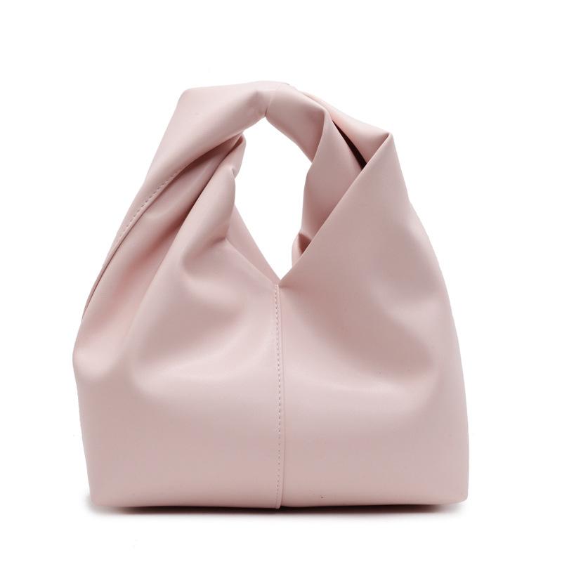 Niche design lazy wind commuter handbag female 2026 spring and summer texture hand bag