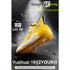 Li Ning Dětské Yu Shuai 16 V2 Mladé Pohodlné Basketbalové Boty Dětské Basketbalové Boty Jasně žluté YKBT022-3