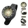 Outdoor Wrist Strap Type Compasses Underwater Diving Navigations Compasses Waterproofs Luminously Dials Compasses Easy Use