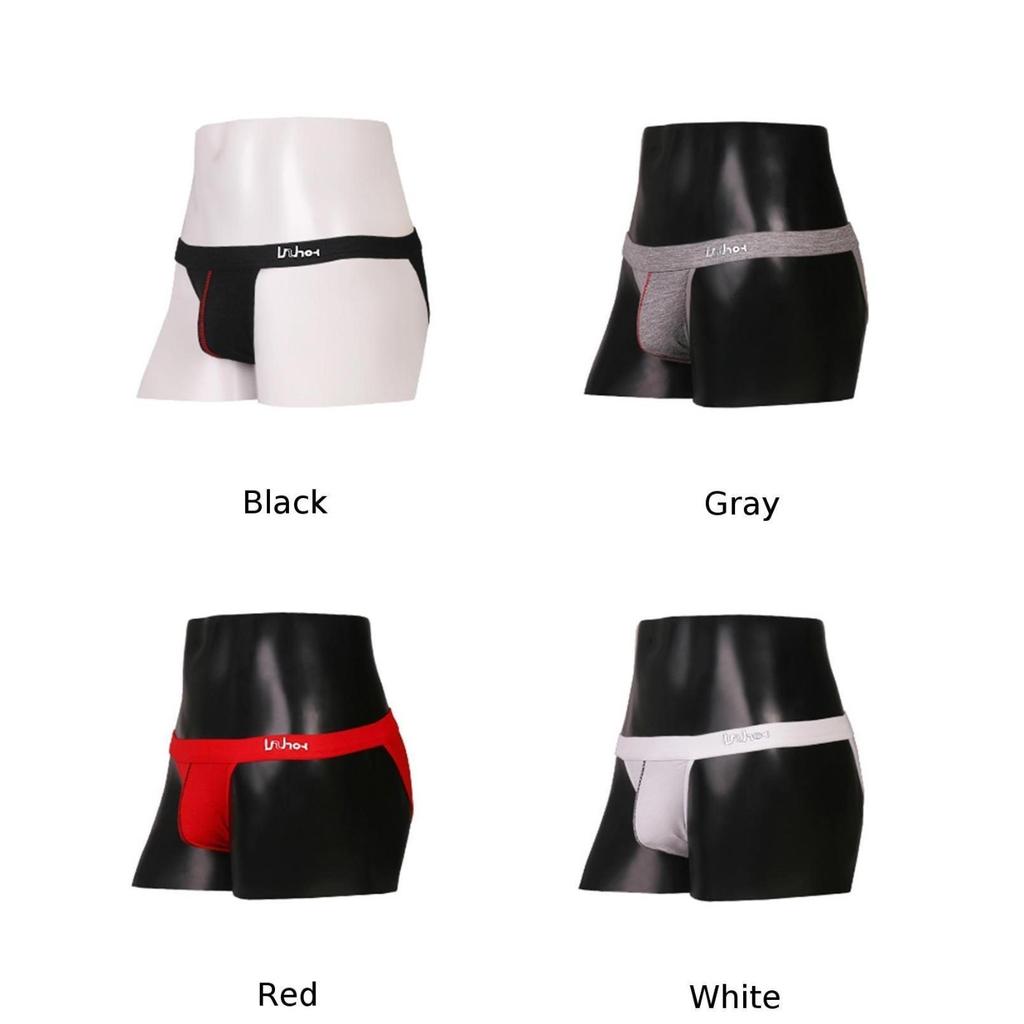 Męska wygodna, oddychająca bielizna Ultra-miękkie stringi bikini z niskim stanem Stringi T-Back