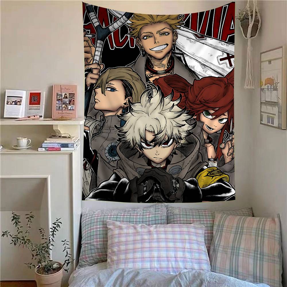 G-GACHIAKUTA ANIME Anime Hippie Wall Hanging Tapestries Art Science Fiction Room Home Decor Kawaii Room Decor