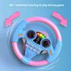 ABS Driving Steering Wheel Role-playing Toy With Simulation Effects For Kids Steering Wheel Toys