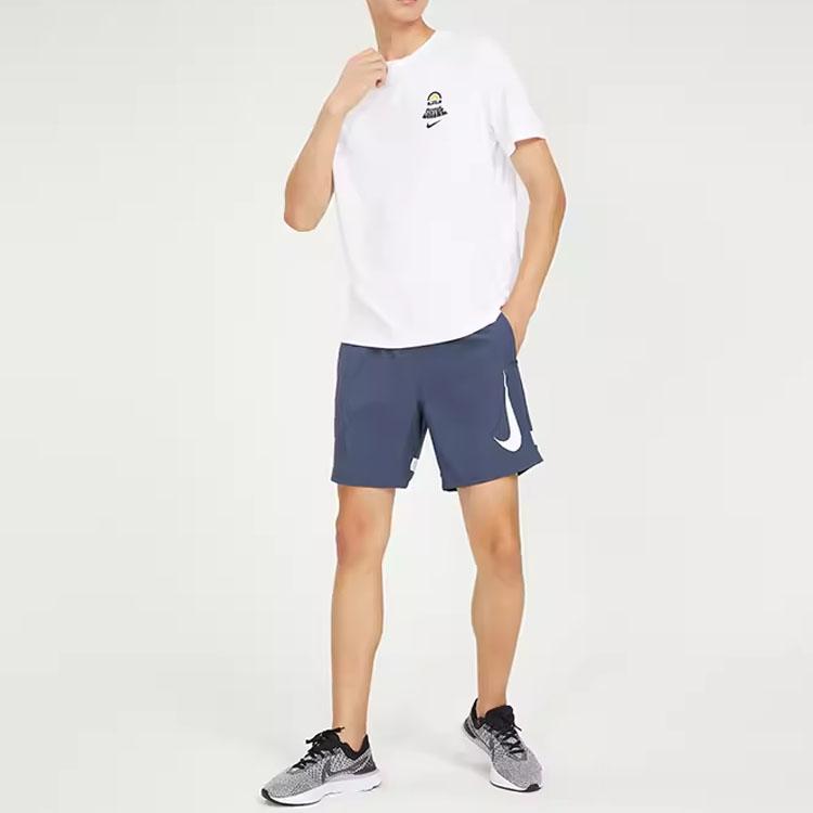 Nike Lebron Dri-Fit Animal Print Back Crew Neck T-Shirt Men Tops White DR7648-100