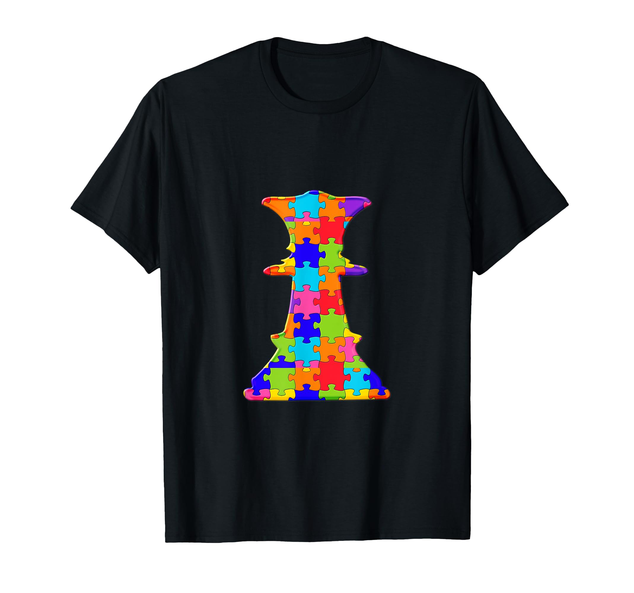 

Chess Queen Jigsaw Autism Puzzle T-Shirt