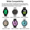 Edelstahlarmband für Samsung Galaxy Watch 7 6 5 4 40mm 44mm 6 Classic 43mm 47mm Ohne Lücken Metallarmband 5Pro 45mm Schnellverschluss