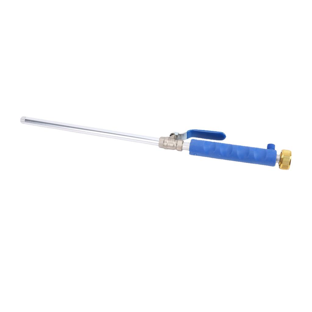 High Pressure Power Washer Wand with 2 Different Nozzles Quick Connectors Blue Watering Sprayer Cleaning Tool for Garden