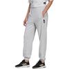 Adidas Knitted Sweatpants Women's Gray Moderate Cuffed Pants HE0417