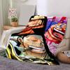 1pc One Piece Adventure Soft Throw Blanket Flannel All Season Light Weight Living Room/Bedroom Warm Blanket. M7270128