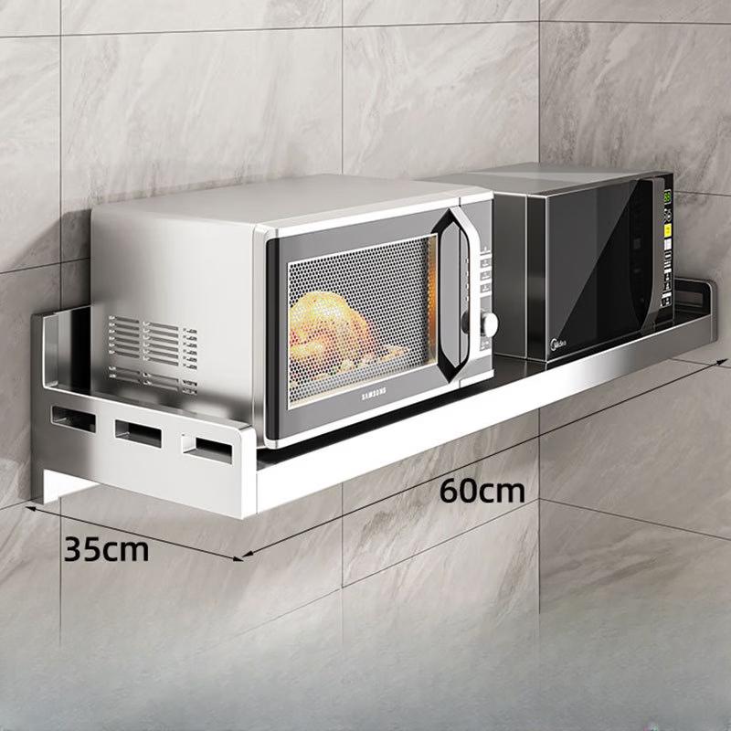 

Stainless Steel Kitchen Wall-Mounted Storage Rack