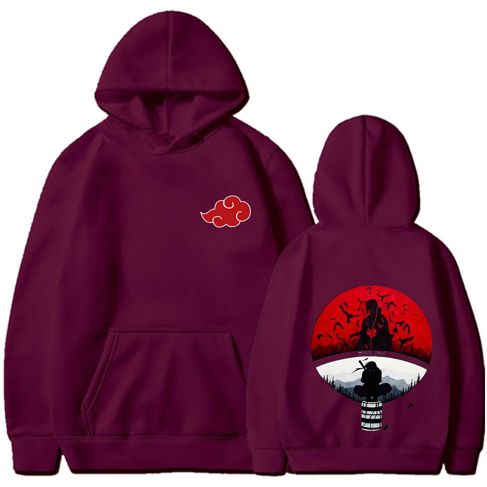 Anime Demon Slayer Akaza Hoodies Sweatshirt Graphic Fashion Cosplay Sudadera Harajuku Streetwear Pullover Hoodies