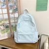 Schoolbag College Student Backpack Junior High School Student Computer Bag Korean Version Simple Girl Bow School Bag Large Capacity Backpack Female
