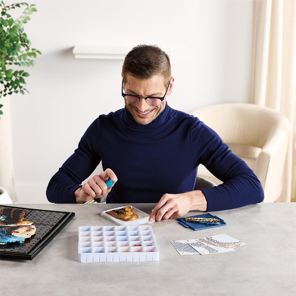 Aquabeads Gallery Girl with a Pearl Ages 15 and Making EPOCH [Aquabeads Earring] AQG-P1, Up, Toy, Water-Based, Water-Based, Toy, Aquabeads,