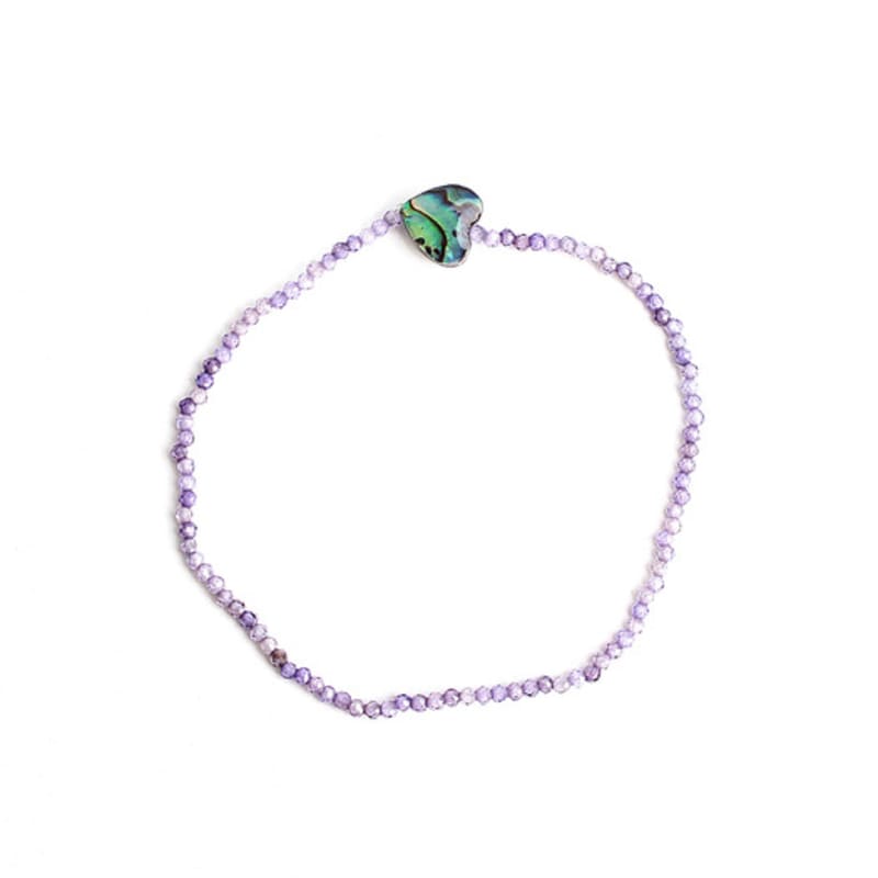 RACOHA Lovely colorful heart crystal bracelet