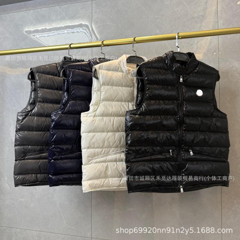 Unisex Stand Collar Down Vest Winter Warm Casual Outerwear Men Women