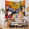 Retro Saint Seiya Anime Tapestry Indian Buddha Wall Decoration Witchcraft Bohemian Hippie Wall Hanging Sheets