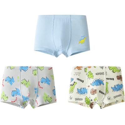 Balabala Boys' Class A Cotton Boxer Briefs 3-Pack