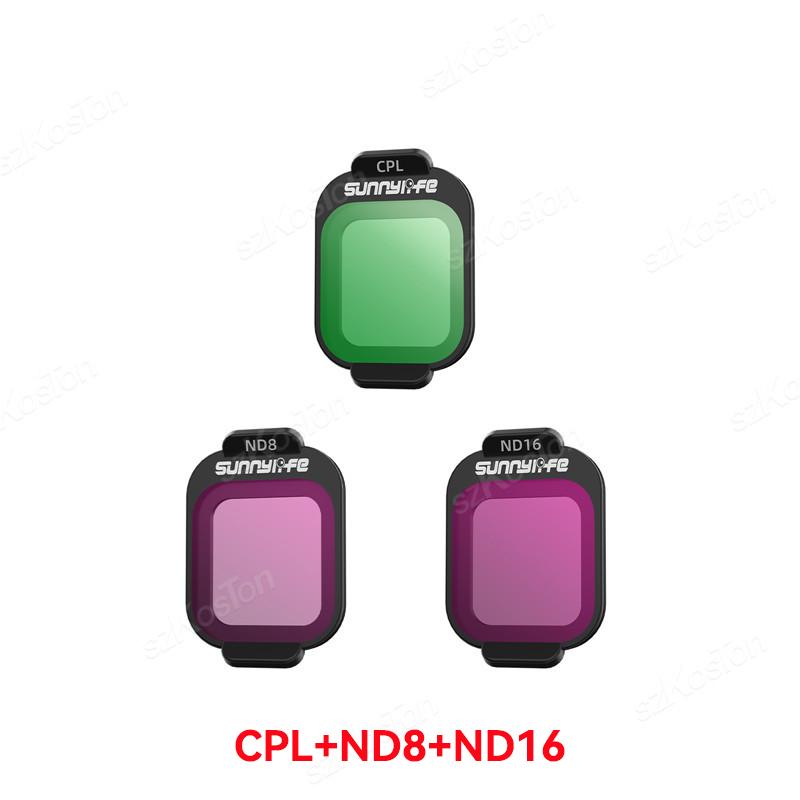 Lens Filter Kit For DJI Flip LITO X1 CPL UV ND8 ND16 ND11 ND61 ND Filters Lightweight Camera Fliter LITO Flip Drone Accessories