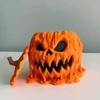 Orange Melting Halloween Pumpkin Candy Bowl With Lid Food Display Bowl Candy Holder  Haunted House