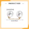 8Pcs Clothing Accessories Pearl Brooch Detachable Double Head Pin Waist Clip Jewelry Accessory Multifunctional Pants Pin Parts