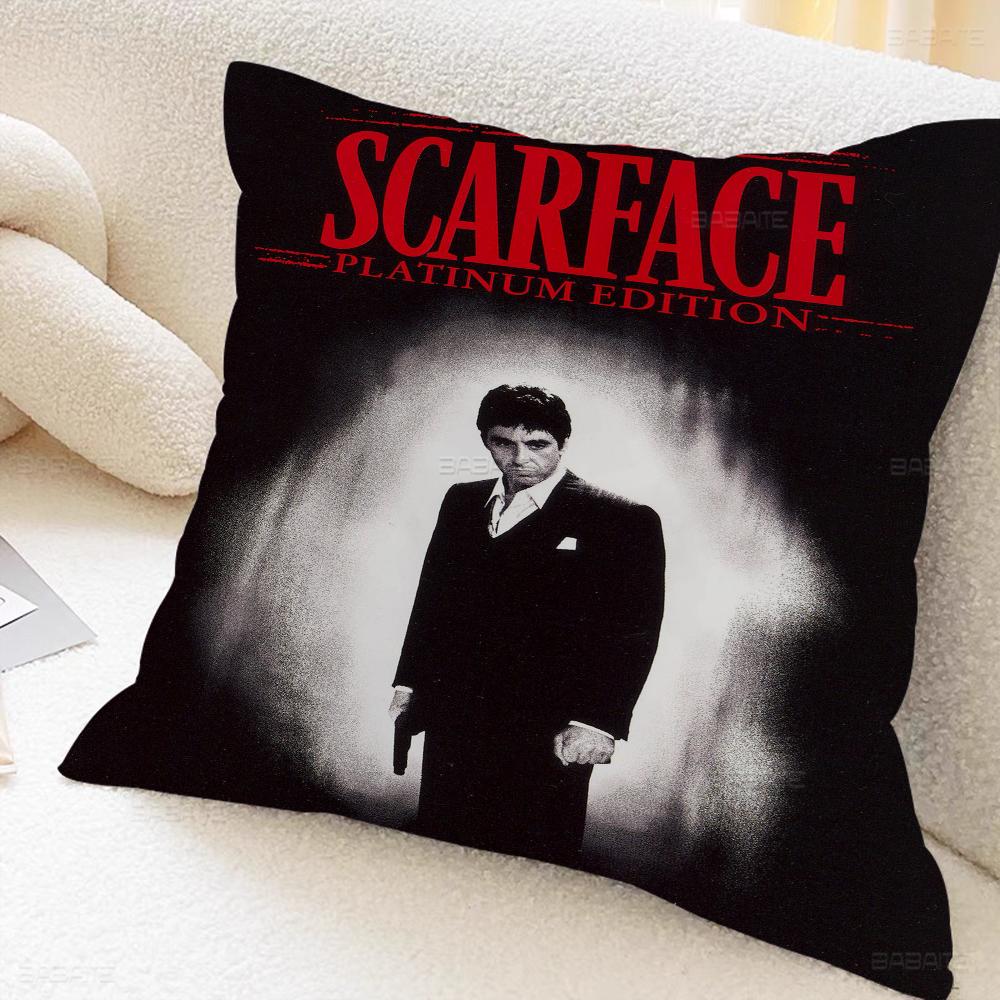 Movie S-scarface Personalized Pillow Cover Kids Bedroom Wild Party Decor Pillowcase Kid Birthday Shower Gift