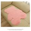 Cartoon Animal Bedroom Carpet Polyester Solid Color Bedside Sofa Area Rug Decorative Bay Window Floor Mat for Accessories