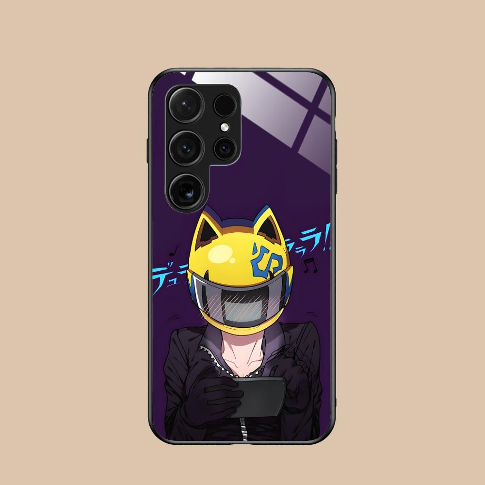 

Anime Durarara Phone Case for Samsung Galaxy S26 S25 S24 S23 S22 S21 S20 Note20 Plus FE Ultra Glass Protective Cover Galaxy S25 Edge