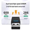 AX900 WiFi6 & Bluetooth 5.4 Dual Antenna USB Network Adapter