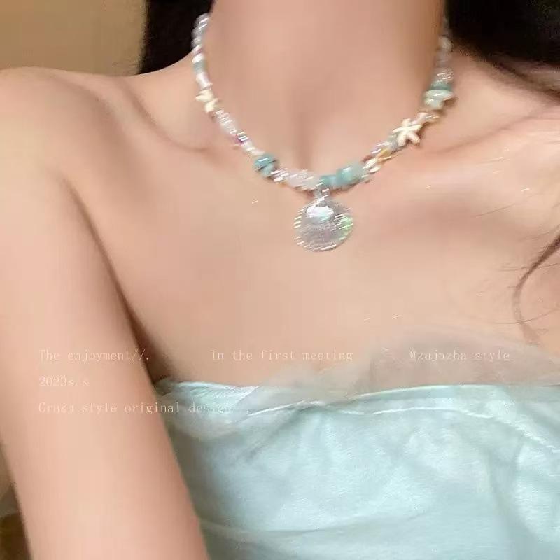 Kalter Wind einfache Schale Schlüsselbein Kette Mode Temperament Trend Design Halskette 2026 neuer trendiger Stil