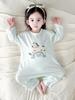 Infant Pure Cotton Seamless Long-Sleeve Base Layer Pajamas/Rompers for Spring, Summer, and Autumn