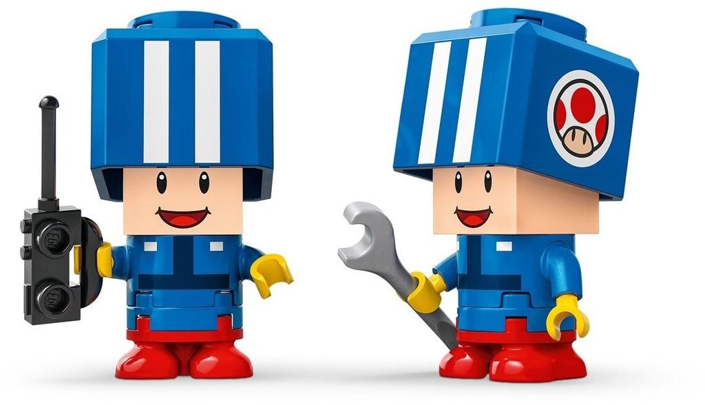 LEGO конструктор Super Mario – Mario Kart – Мастерская Тоада (72035)