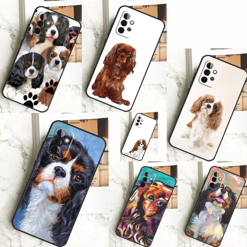 Cavalier King Charles Spaniel Case For Samsung Galaxy A53 A33 A23 A13 A15 A25 A35 A55 A54 A34 A14 A51 A12 A32 A52 Cover