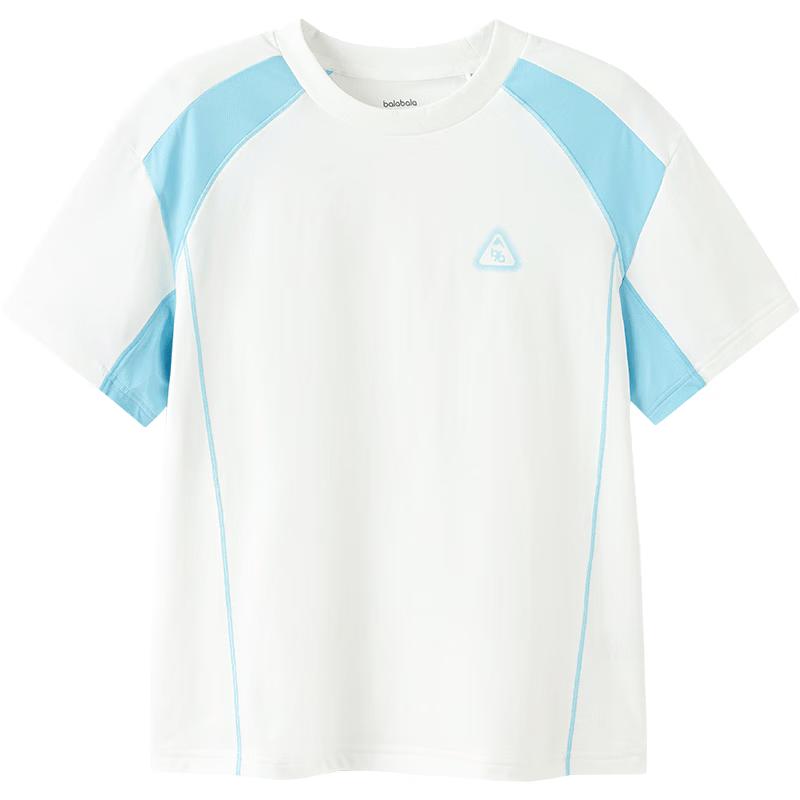 Balabala balaOne Kids' Quick-Dry Sun Protection Letter Print Short Sleeve T-Shirt