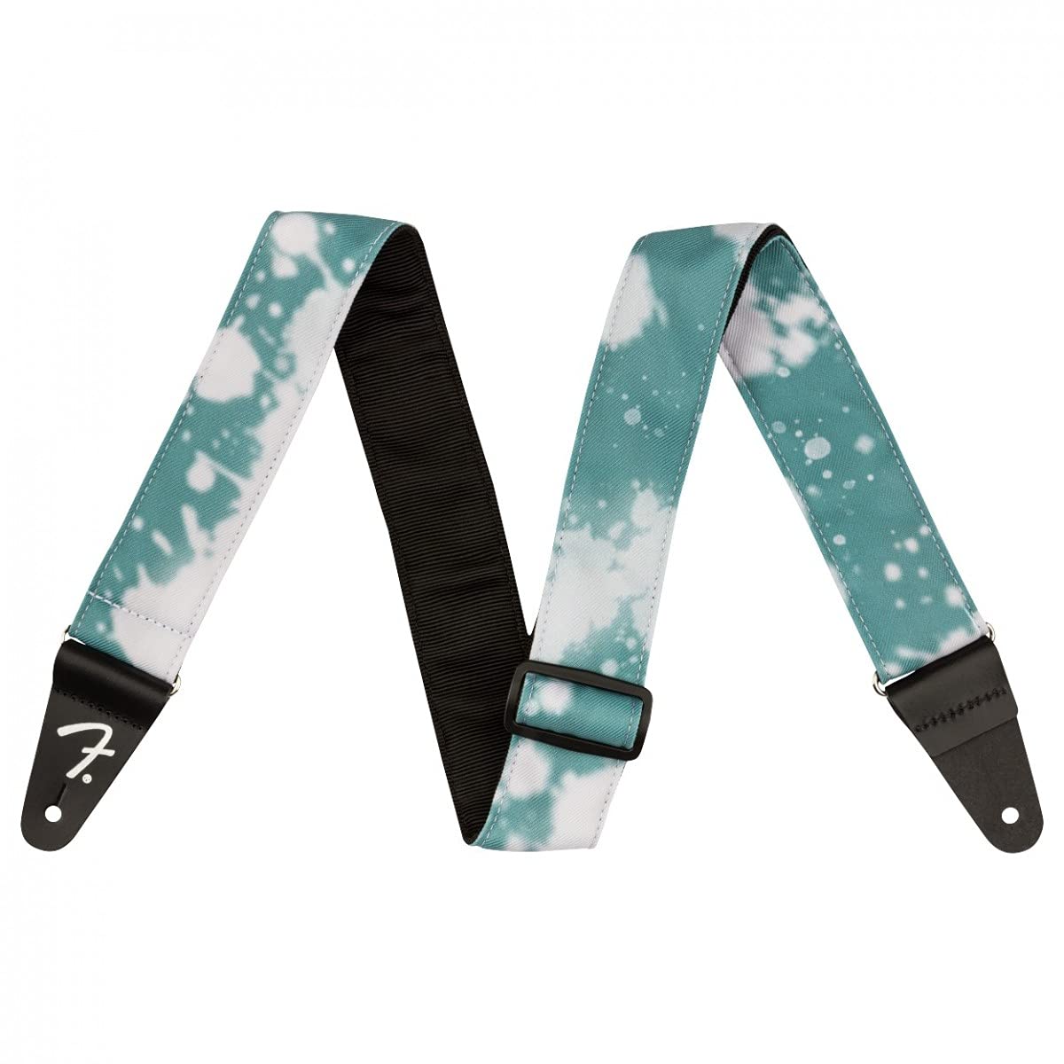 

Ремешок из канадского нейлона Fender Tie Dye Acid Wash Teal,