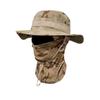 UV-Schutz Breitkrempiger Hut Herren Sonnenschutz Boonie-Kappe Outdoor Wandern Camping Anglerhut Sonnenhut Fischerhut