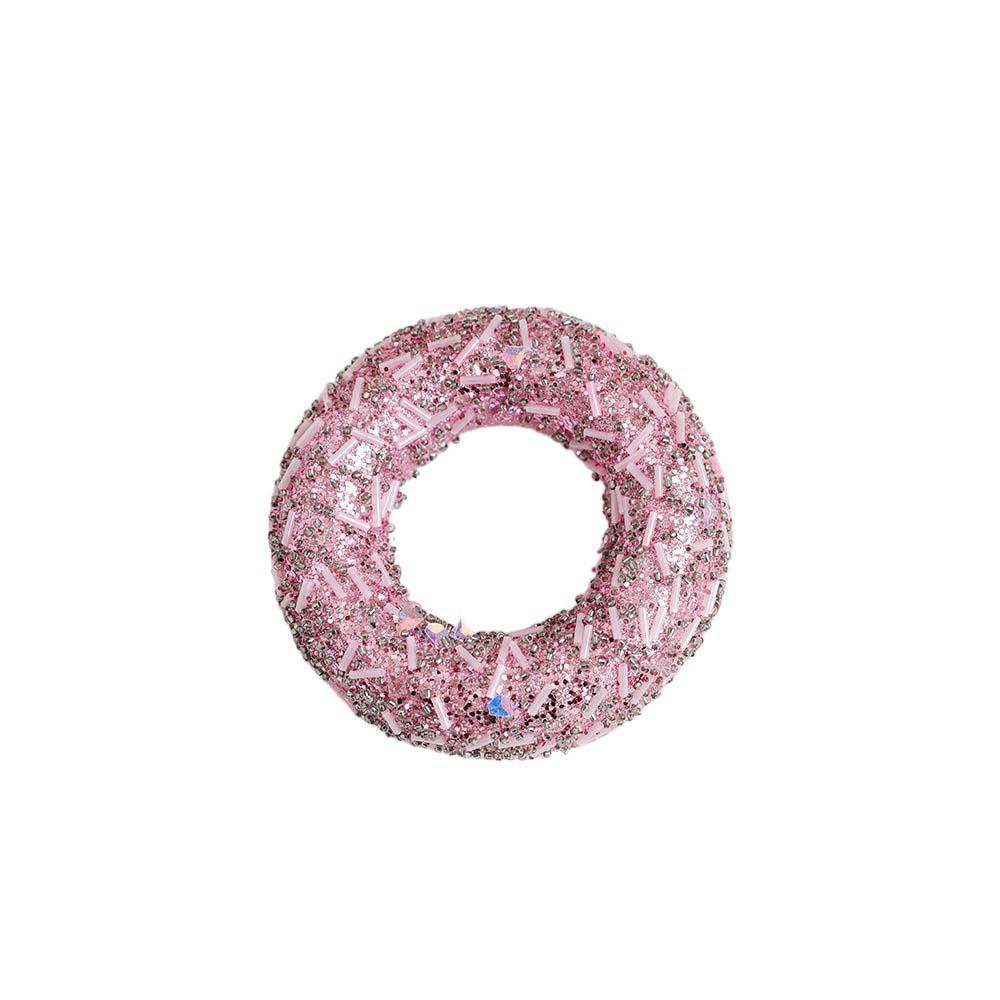 8cm Pink Christmas Balls Glitter Xmas Tree Pendant Christmas Tree Hanging Ornament  Living Room
