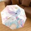 1PC Mermaid Tail Ocean Life Umbrella-8-Rib Reinforced Portable Folding Travel Suitable for All Seasons Outdoor Daily Use-Z0477