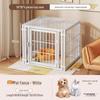 Cage pour chien de taille moyenne et grande avec clôture supérieure - Maison-villa pour chat et chien, Assemblage libre pour chats et chiens