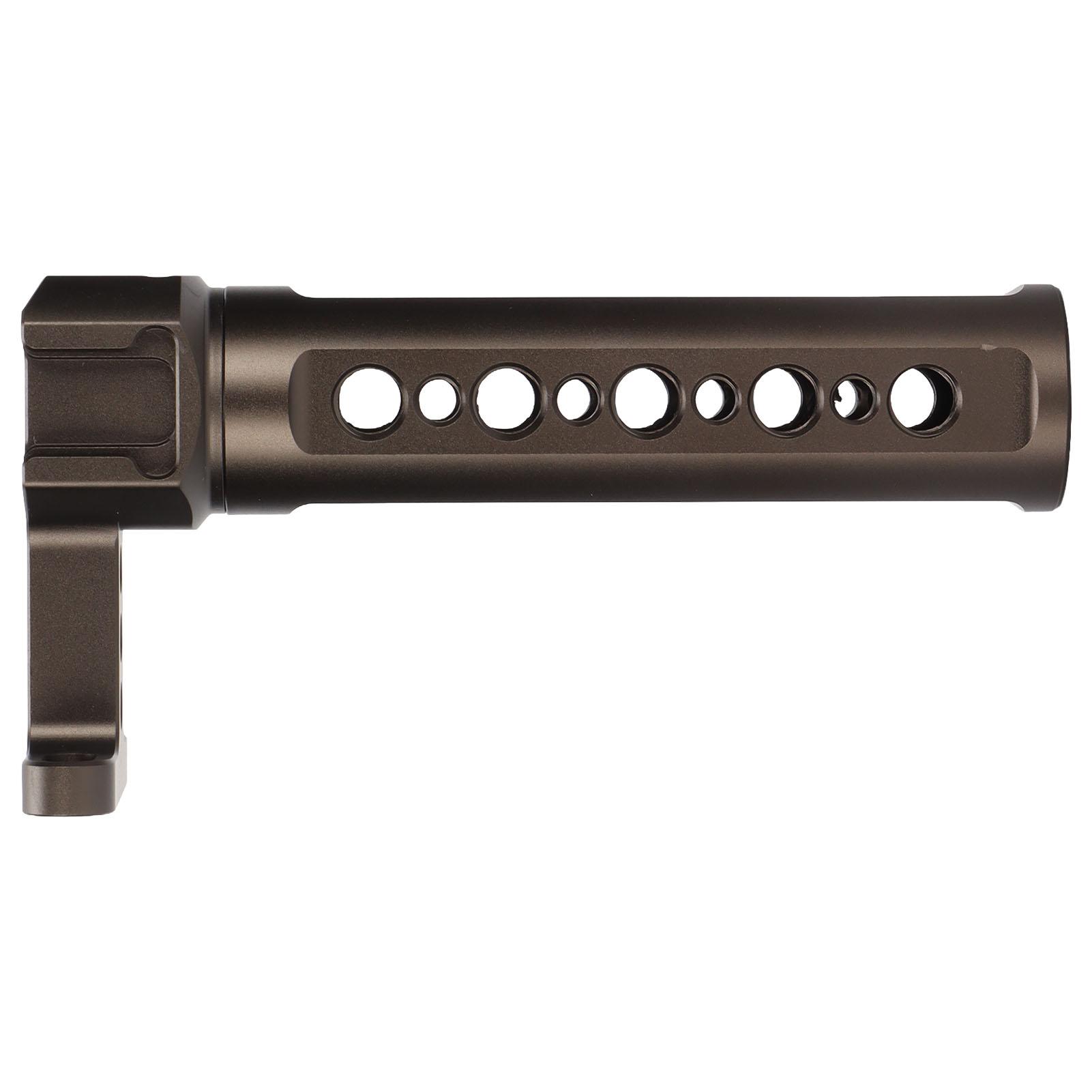 

Верхняя ручка для камеры, держатель для камеры с 3 креплениями для холодного башмака для микрофона и светодиодной подсветкой