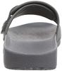 Hi-Tec STRATA Slide Sandals with Belt, Gray, SS, Size 2E