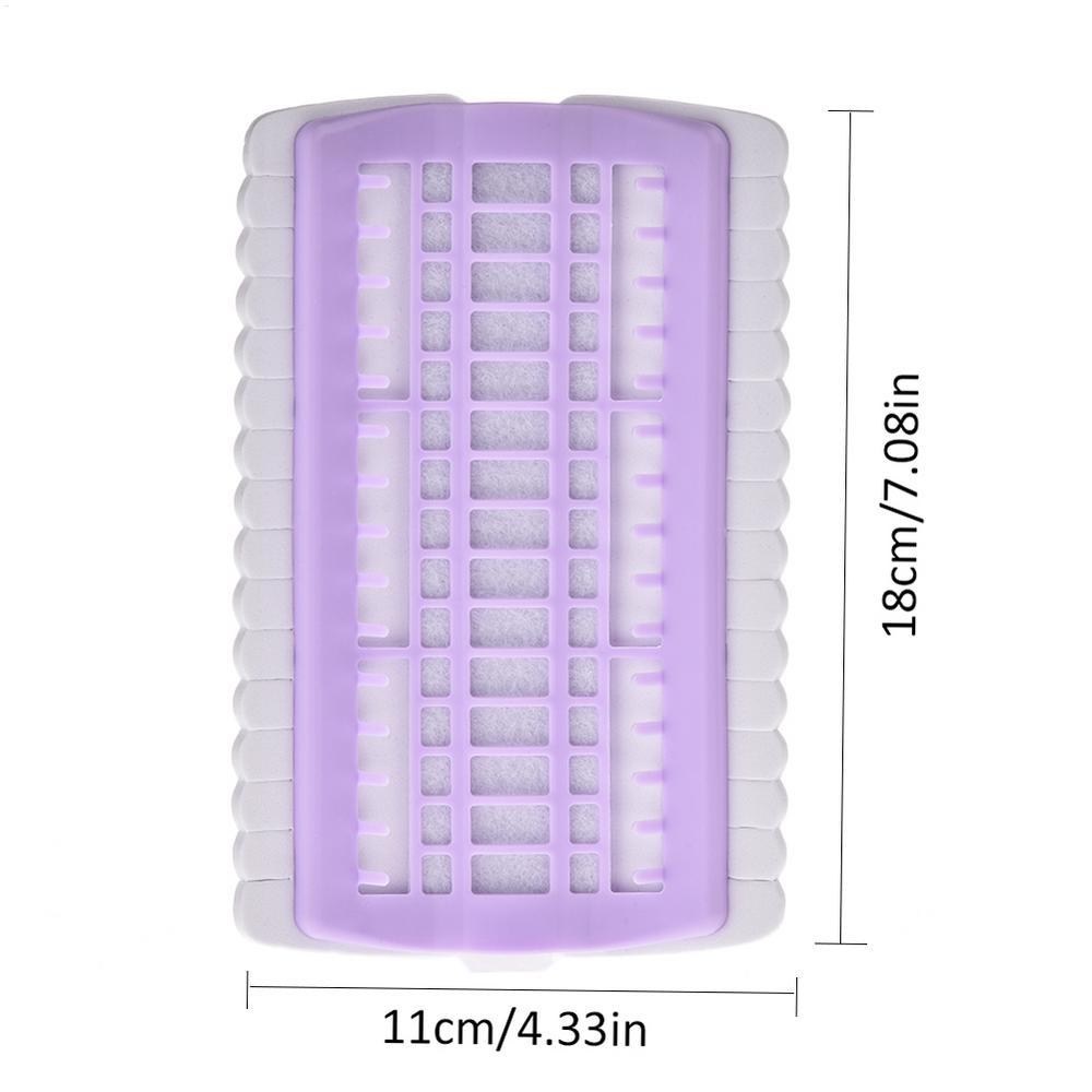 

Органайзер для ниток Набор для вышивки крестиком Вышивальные нитки Проект Специальный инструмент 30 позиций Швейные иглы Булавки Держатель пряжи Рукоделие фиолетовый