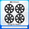 4PCS/Set Hubcaps 19 inches Full Coverage Arachnid Wheel Cover Cap Design for Tesla Model S/ Model Y Automobile Accessories