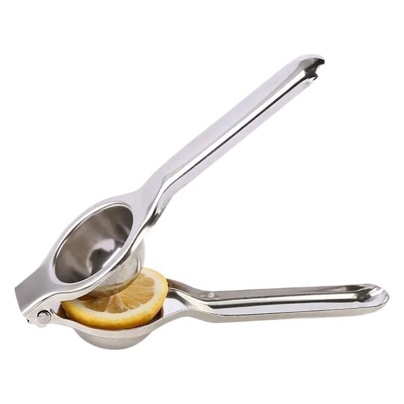 Manual Citrus Juicer Stainless Steel Hand Press Lemon Orange Grapefruit Home Kitchen Bar Baby Food