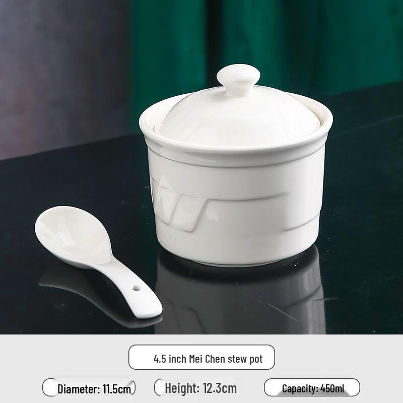 Ting Le Ceramic Double Boiler Stew Cup