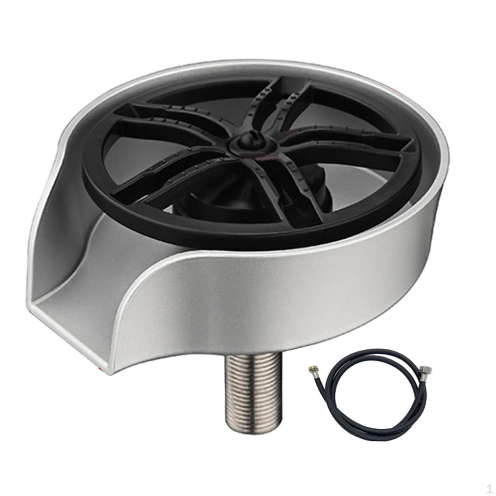 Sciacquabicchieri Automatico Pulitore Biberon Tubo da 9/16 Potente Lavabicchieri Rubinetto Vetro per