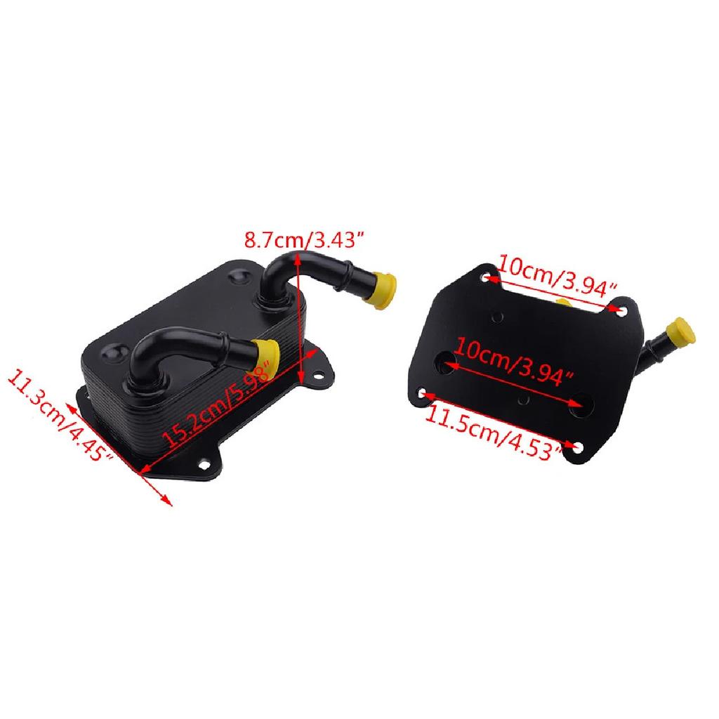 Black Metal Oil Cooler Radiator 220888850 Fit For Seadoo GTI RXP GTX 2002 2003 2004 2005 2006 420888850